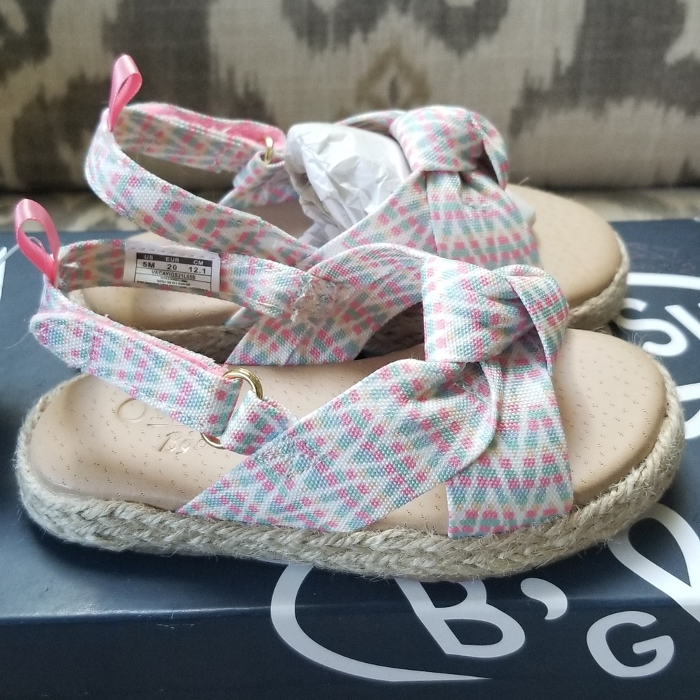 Toddler espadrilles sandal